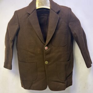 COAT BROWN WOLLEN